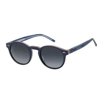 Tommy Hilfiger Sunglasses, male, Blue, Size: 50 MM Stylish Sunglasses