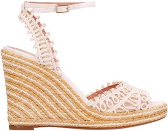 Aquazzura Dames, Schoenen, Wit, Maat: 41 EU