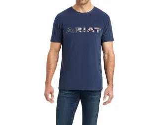 Ariat Chimayo Graphic T-Shirt In Navy Heather