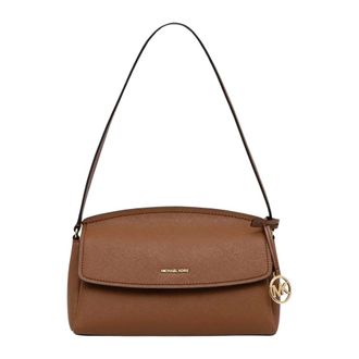 Michael Kors Tassen, Dames, Bruin, ONE Size, Katoen, Landry Schoudertas