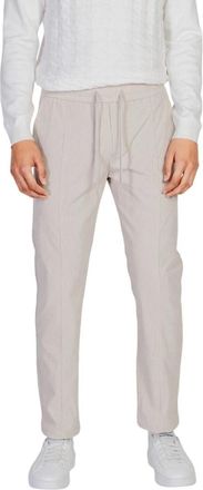 Antony Morato Knit Corduroy Mmtr 00725-Fa 300025 - Heren - Slim Fit Broeken - Beige - XL - Polyester - Broeken
