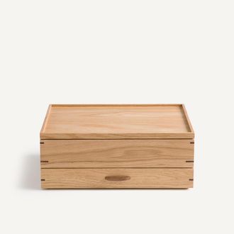 AM.PM Sieradenkistje in natuurlijk massief eiken, HIBASHI