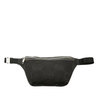 Gucci Pre-owned Belt Bag - Heren - Vintage Heuptassen - Zwart - ONE Size - Leer - Vintage
