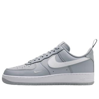 Nike Air Force 1 Low 07 LV8 Carbon Fiber Swoosh Wolf Grey White IR5599-002