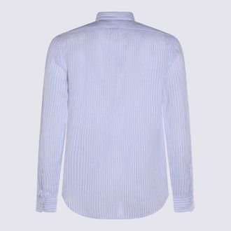 Polo Ralph Lauren Mens Shirts 7188a White Blue _li