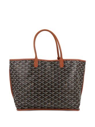 Goyard 2020s Anjou monogram tote bag - women - Polyurethane - One Size - Black