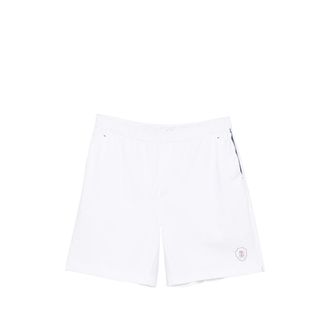 Brunello Cucinelli Logo-patch Elasticated-waist Cotton Shorts