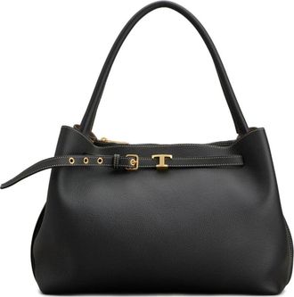 Tod's T Timeless Handtas - Dames - Handtassen - Zwart - ONE Size - Leer - Tassen