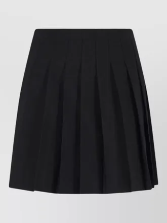 Maison Margiela high waisted midi skirt pleated mini