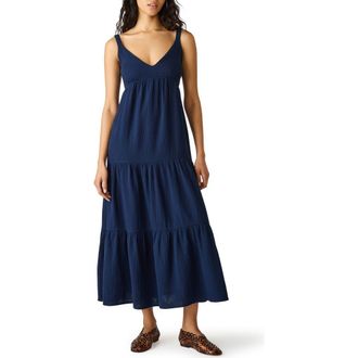 Steve Madden Elianna Sleeveless Midi Dress in Oilslick at Nordstrom, Size X-Large