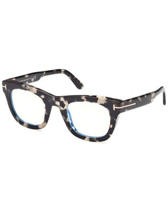 Tom Ford Mens 48Mm Blue Light-Blocking Optical Frames