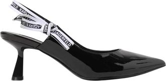 Karl Lagerfeld Hoge hak elegante stiletto schoenen - Dames - Pumps - Zwart - 37 EU - Schoenen