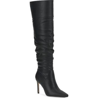 Jessica Simpson Olyra Over the Knee Boot in Black/black at Nordstrom, Size 7.5