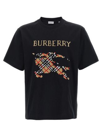 Burberry Black Relaxed Logo T-Shirt
