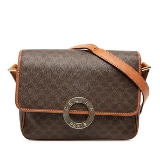 Celine Pre-owned Celine Macadam Coated Canvas Crossbody Ladies 2FP2A8LQBEAALGZL