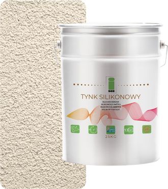 OEM Yeso De Silicona Para Fachadas Exteriores, Beige Claro, 1,5 Mm, Calidad Premium Deluxe, 25 Kg