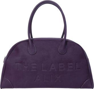 ALIX The Label Alix The Label, Dames, Tassen, Paars, Maat: ONE Size Leer