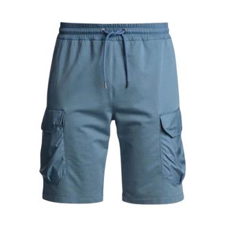 Parajumpers Boyce Short Pants - Heren - Korte Broeken - Blauw - L - Katoen - Korte Broeken