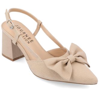 Journee Collection Women & apos;s Tailynn Medium and Wide Width Pumps