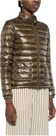 Herno Nylon Korte Donsjas - Dames - Winterjassen - Groen - S - Nylon - Jassen
