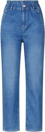 Raffaello Rossi Dames, Jeans, Blauw, Maat: 2XS