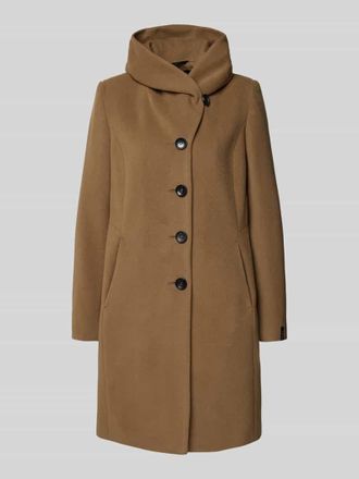 Milo Wollmantel mit Kaschmir-Anteil Modell BELLA in Taupe, Größe 38