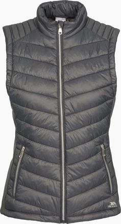 Trespass Womens Trespass Womens/Ladies Elanora Padded Gilet - Black/Grey - Size: 6