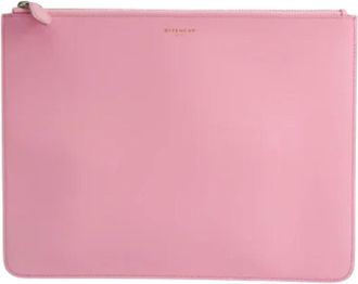 Givenchy Pre-owned Leather clutches - Dames - Vintage Clutch - Roze - ONE Size - Leer - Vintage