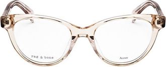 Rag & Bone Ladies Beige Cat Eye Eyeglass Frames RNB3048