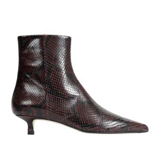 Aeyde Schoenen, Dames, Rood, 39 EU, Enkellaarsjes