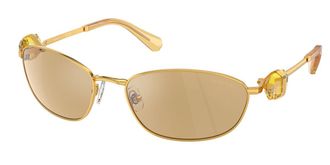 Swarovski SK7010 4007D8 Womens Sunglasses Gold Size 59