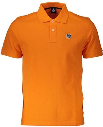 North Sails Orange Cotton Mens Mens Polo
