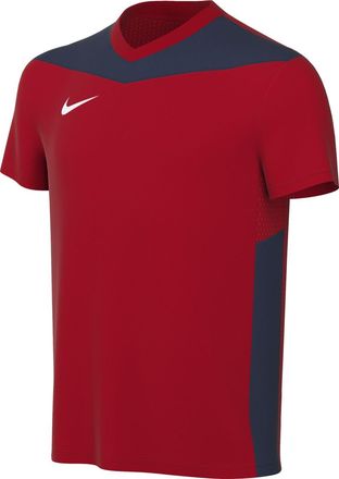 Nike Nike FD7438-658 Dri-FIT Park Derby IV T-Shirt Unisex University RED/Midnight Navy/White Size XS