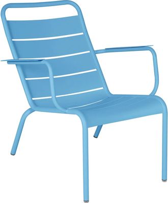 Fermob Luxembourg Tiefer Sessel, maya blue