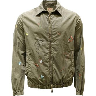 Bob Bomberjack - Heren - Bomber jackets - Groen - M - Jassen