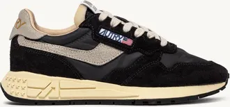 Autry SNEAKERS REELWIND LOW IN NYLON E SUEDE NERA