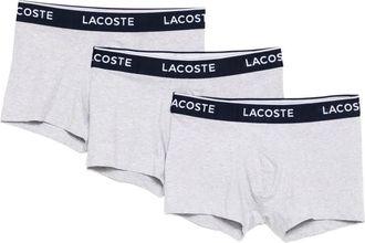 Lacoste Boxer in cotone (3 pezzi) - Grigio