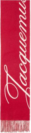 Jacquemus Sciarpa Atelier con frange - Rosso