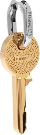 VETEMENTS key-charm earring - Gold