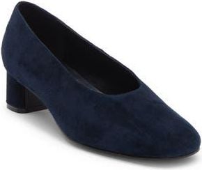 Jeffrey Campbell Trusted Pump in Navy Suede at Nordstrom Rack, Size 9.5
