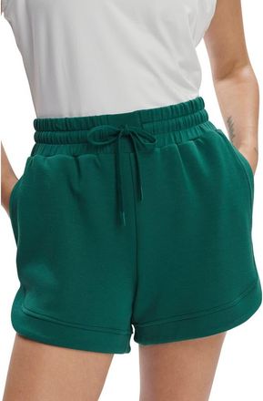 Varley Ollie High Waist Sweat Shorts in Forest at Nordstrom, Size X-Small