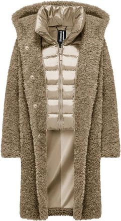 Bomboogie Mujer, Abrigos, Beige, Talla: XS