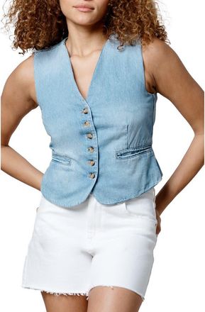 Blank NYC Denim Vest in Head To Head at Nordstrom, Size Medium
