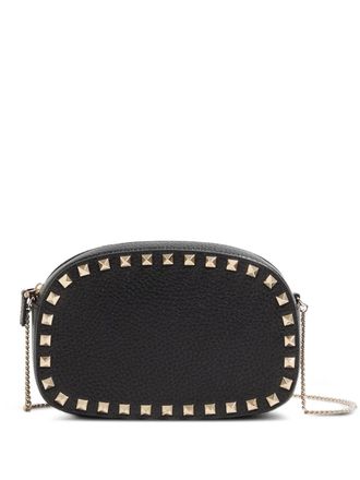 Valentino Garavani mini Rockstud cross bag - Black
