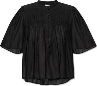 Isabel Marant Blouses, female, Black, Size: 2XS Destiny Top