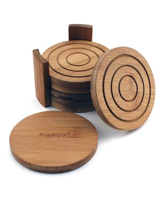 Berghoff Berghoff Bamboo 7Pc Coaster Set