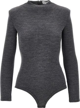 Jil Sander Wool jersey bodysuit Woman S
