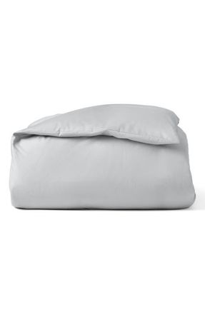 Coyuchi Cloud Soft Organic Cotton Duvet Cover in Seal at Nordstrom, Size King/california King