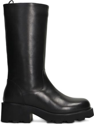 Julie Dee mid-calf leather boots - women - Calf Leather/Calf Leather/Calf Leather - 40 - Black