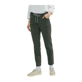 Cecil Dames, Broeken, Groen, Maat: 2XL Katoen